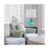 Elegant Designs LT3214BLU Lámpara de mesa de vidrio con_3