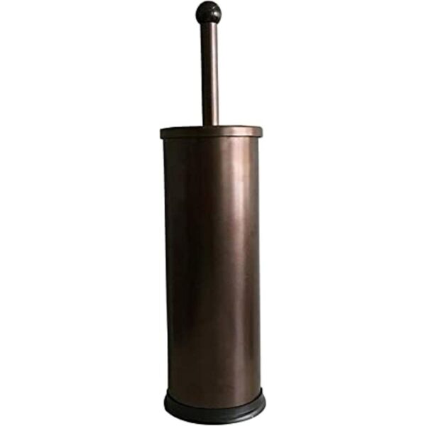 HUJI Soporte para cepillo de inodoro de bronce resistente_1