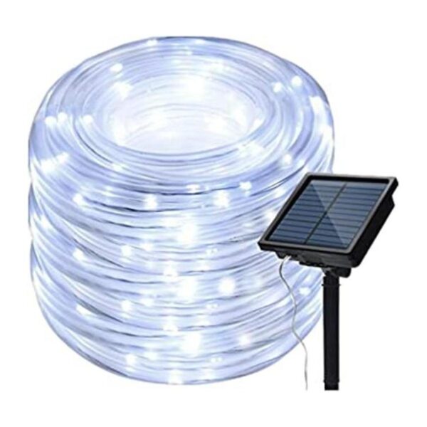 IMAGE Cadena de luces solares de 8 modos para exteriores_1