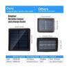 IMAGE Cadena de luces solares de 8 modos para exteriores_5