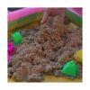 Sensory Sand 11 libras a granel ecológicas color beige_5