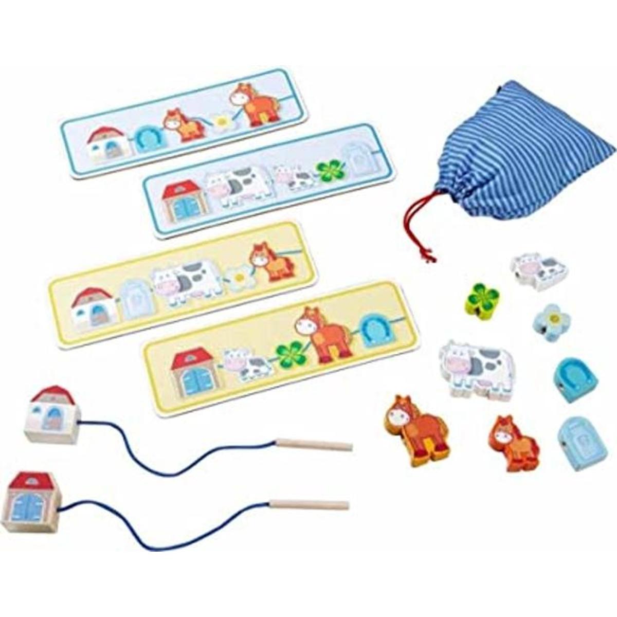Haba en la granja Terraja Juego con cifras de 10