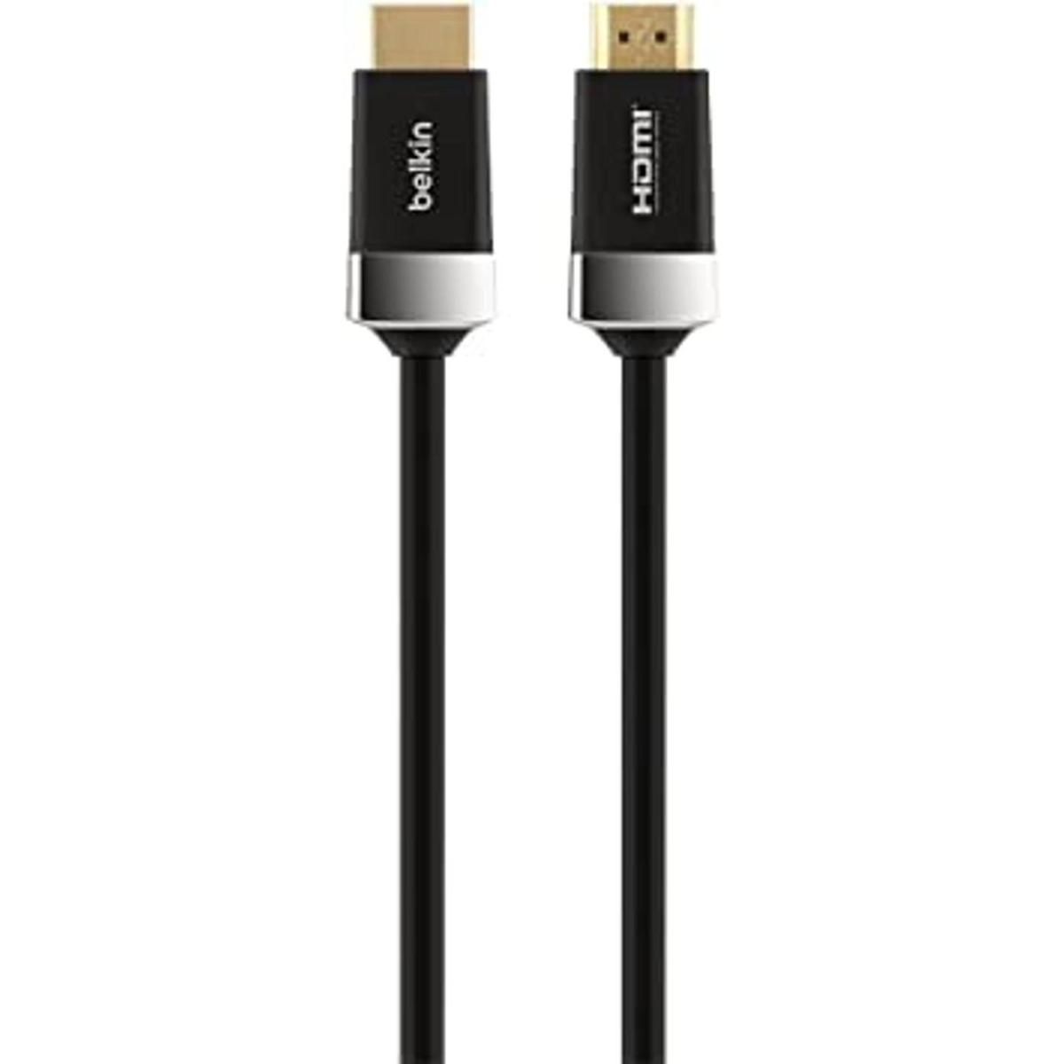 Belkin Cable HDMI HD; Cable 4K Cable HDMI de alta