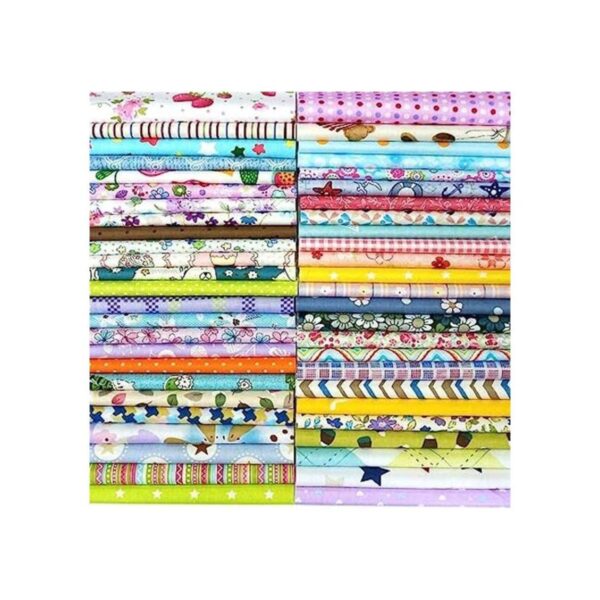 Misscrafts Tela de algodón para manualidades 50