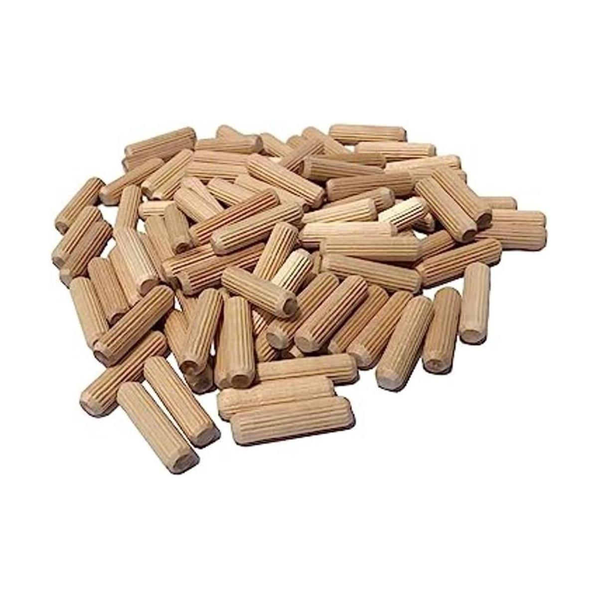 Paquete de 100 pasadores de madera de 38 x 1 12