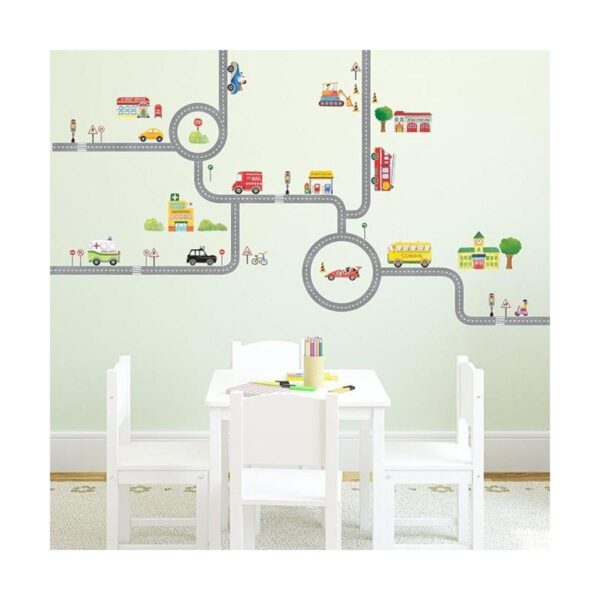 Decowall The Road y Cars calcomanías para la pared_4