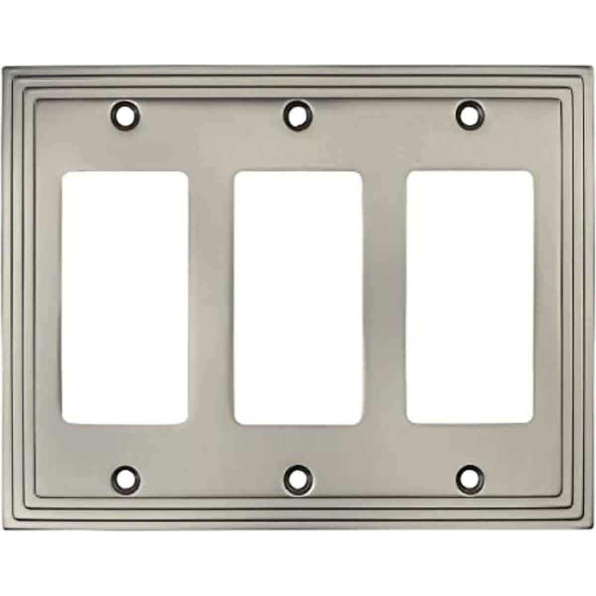 Cosmas 25084sn Triple GFIDecora Rocker Interruptor de