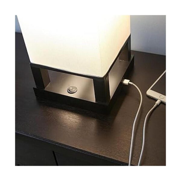 Maxwell Lámpara LED de mesa Negro MXWLLTLLEDBK_4