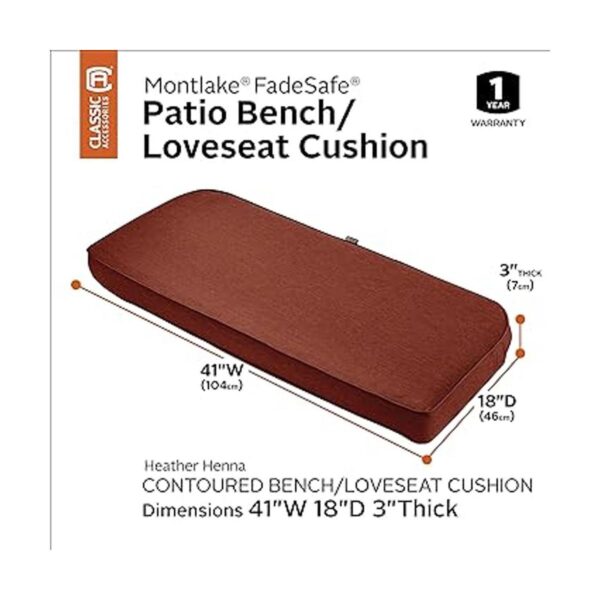 Classic Accessories Montlake Funda para cojín de espuma y_2
