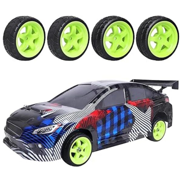 Paquete de 4 neumáticos de goma RC de 1.024 in de ancho_5