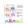 BURIUS 60 zapatos para muñecas Zapatos de moda estilo