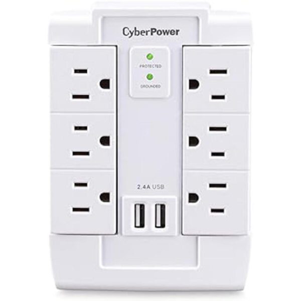 CyberPower CSP600WSU Protector de sobretensiones 6 CA_2