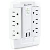 CyberPower CSP600WSU Protector de sobretensiones 6 CA_1