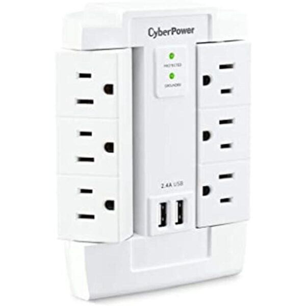 CyberPower CSP600WSU Protector de sobretensiones 6 CA_1