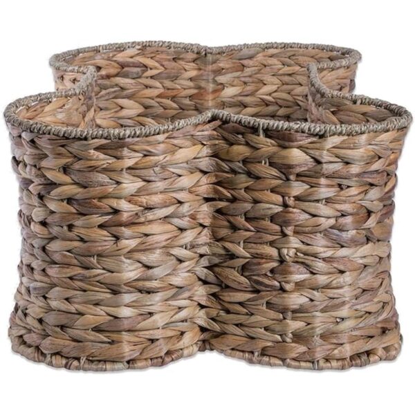 Bone Dry Cesta con forma de hueso para perro hecha de_4