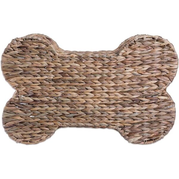 Bone Dry Cesta con forma de hueso para perro hecha de_5