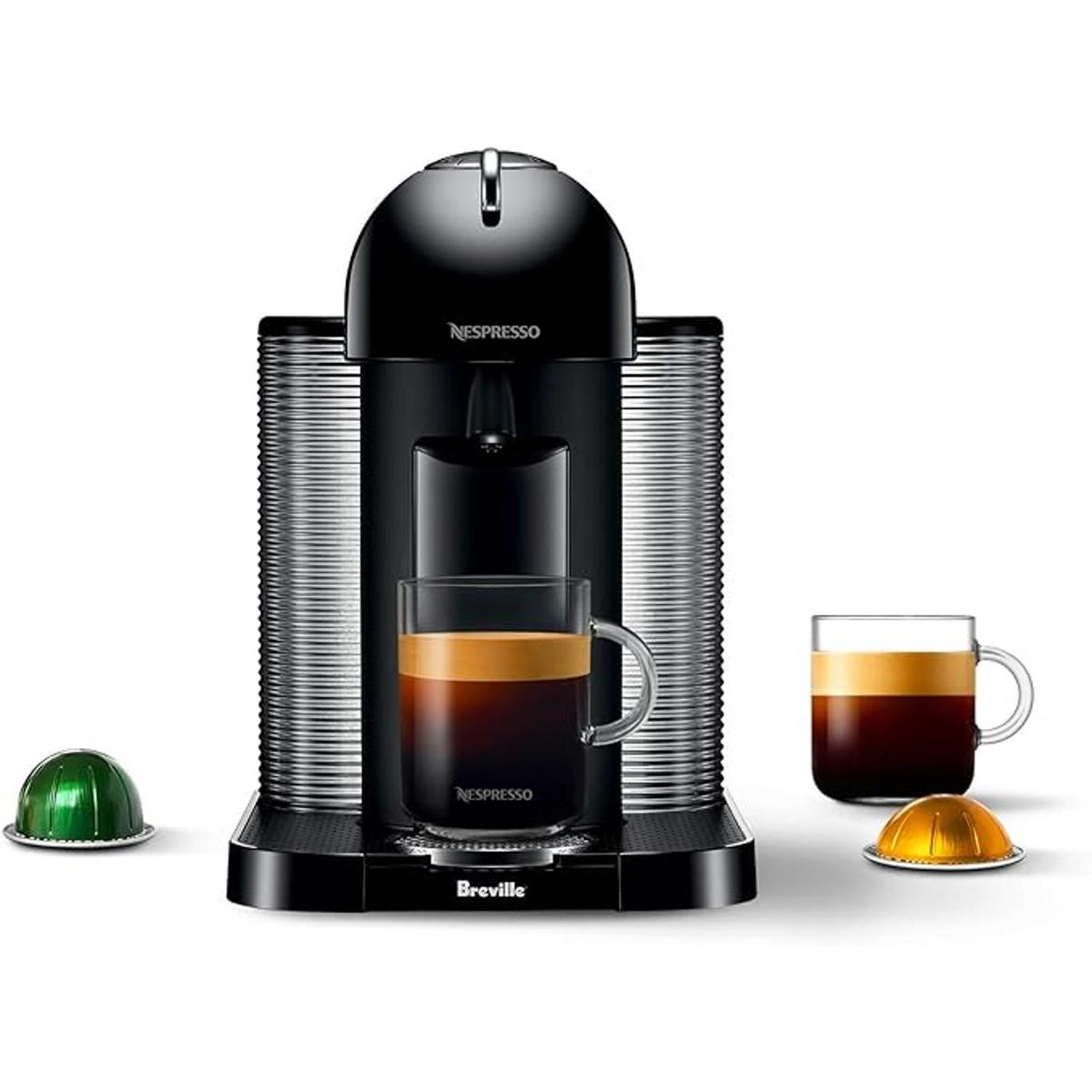 Breville Cafetera Nespresso Vertuo para café común y exprés