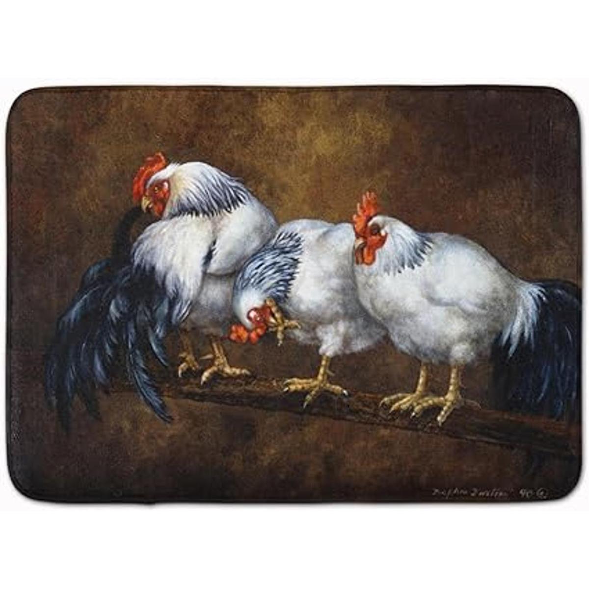 Carolines Treasures BDBA0081RUG Alfombra de baño de gallo