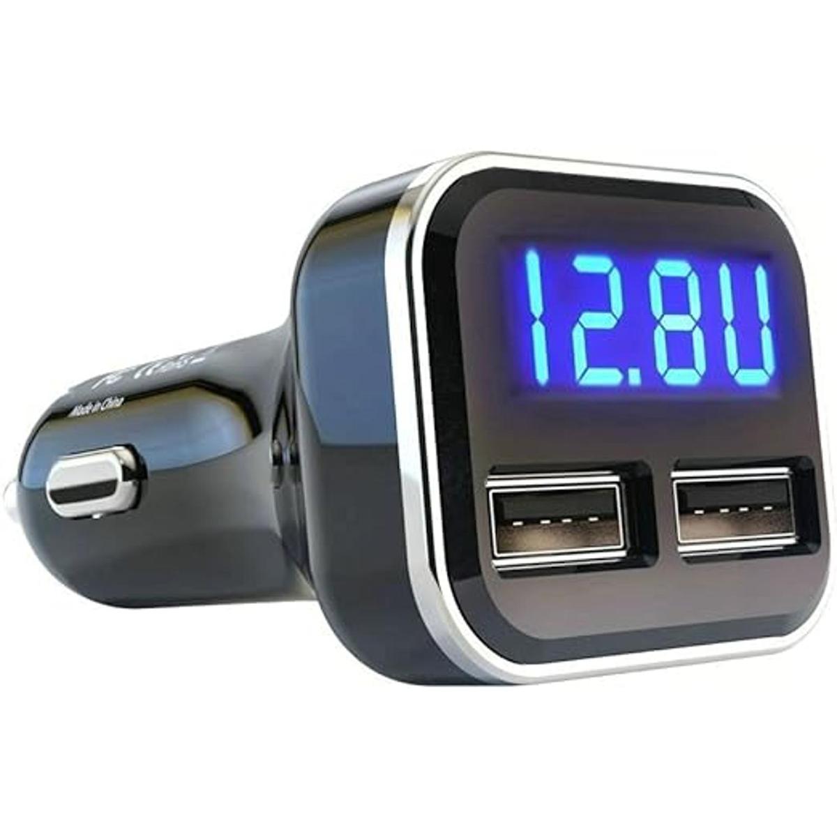 Jebsens Cargador de coche USB dual de 4.8 A 24 W con