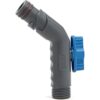 Aquor Conector de manguera de grifo extraíble gris pizarra_1