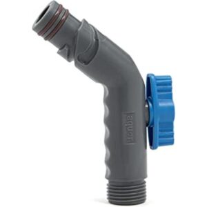Aquor Conector de manguera de grifo extraíble gris pizarra_1