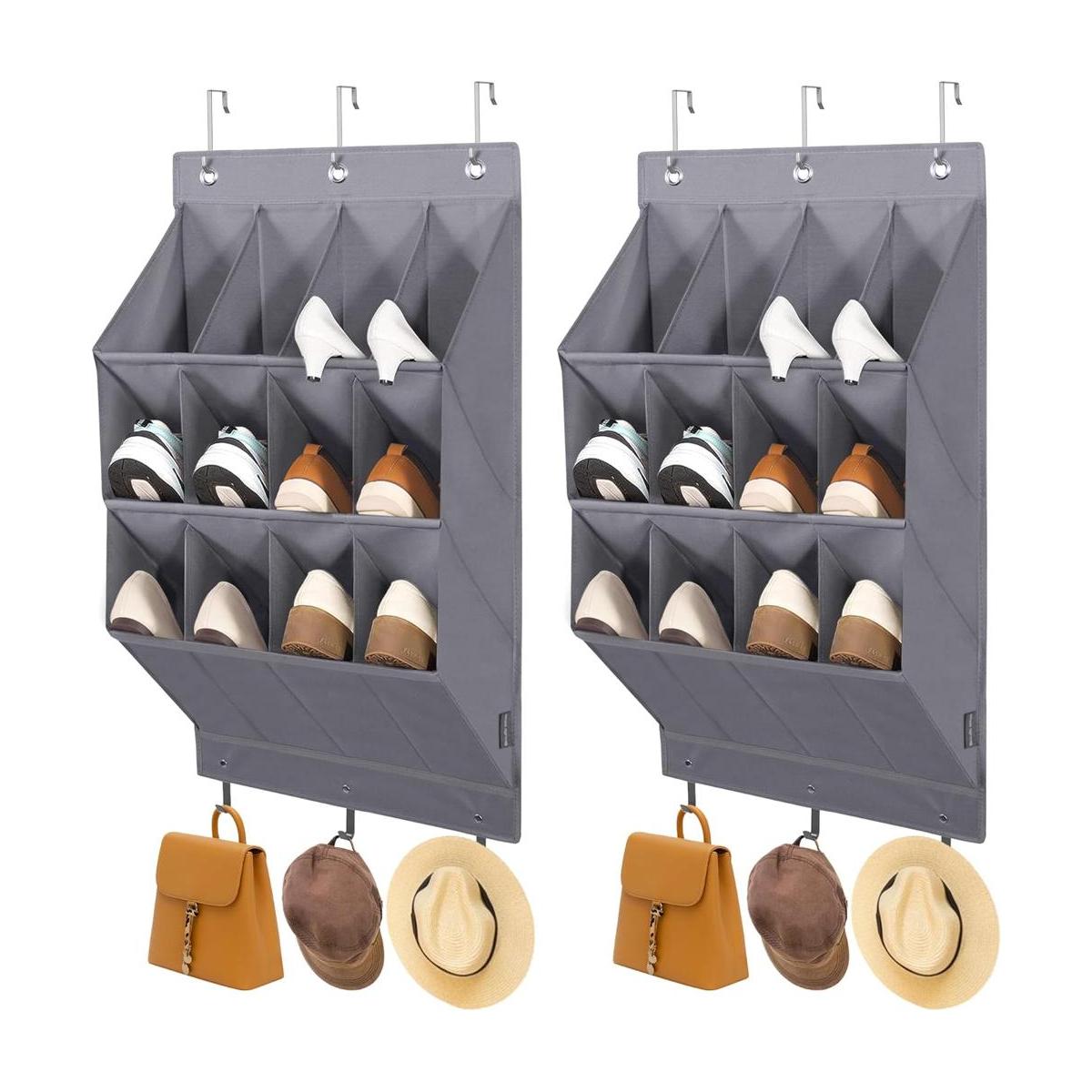 STORAGE MANIAC Organizador de zapatos sobre la puerta