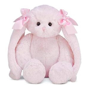 Bearington Moño de peluche rosa de conejito de peluche_1