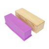 Ogrmar Molde rectangular flexible de silicona para jabón_2