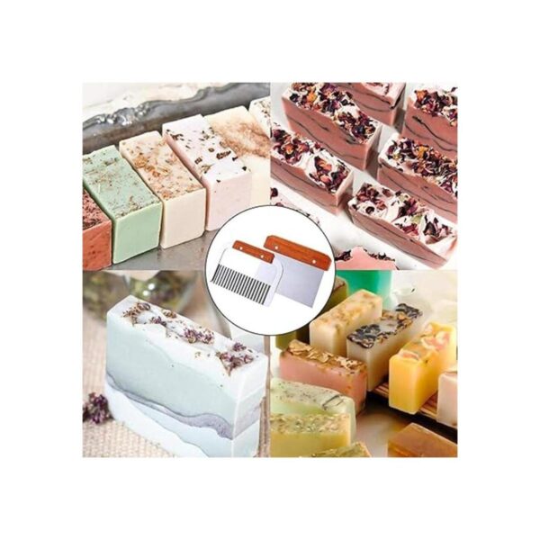 Ogrmar Molde rectangular flexible de silicona para jabón_5