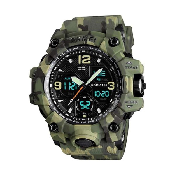 MJSCPHBJK Reloj deportivo analógico para hombre reloj