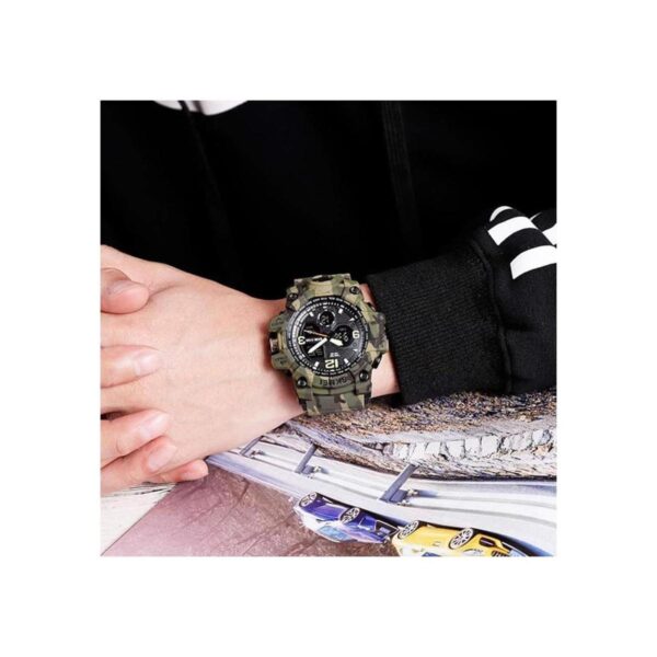 MJSCPHBJK Reloj deportivo analógico para hombre reloj