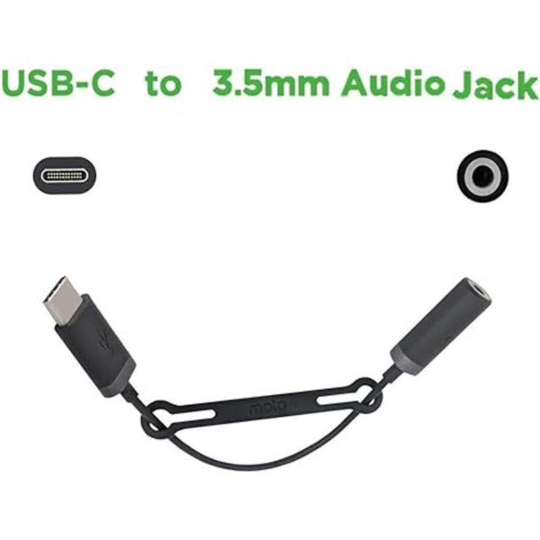 Motorola USBC a 0.138 in Audio auriculares Jack Cable_3