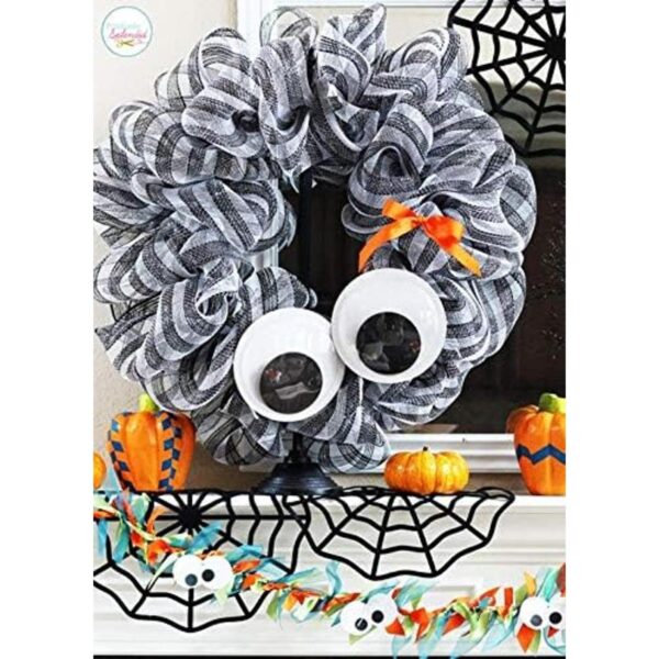 DECORA 500 piezas de 0.984 in de plástico con ojos_2