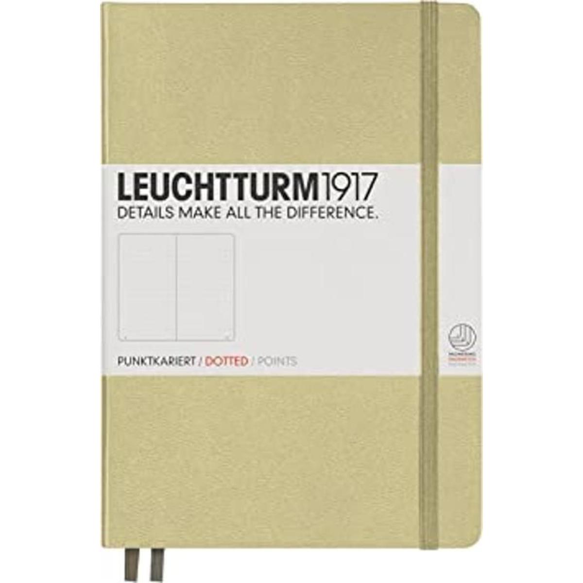 LEUCHTTURM1917 Cuaderno mediano A5 de tapa dura con