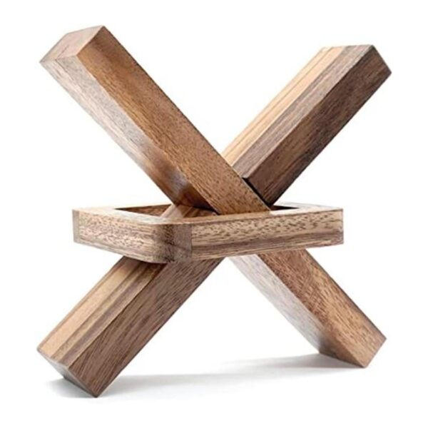 The Wooden Brain Teasers for s Logic Games Rompecabezas de_1