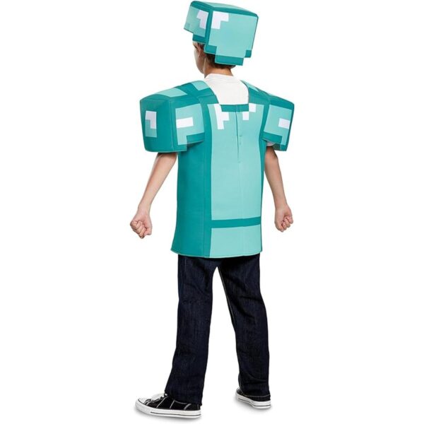 Armor Disfraz clásico de Minecraft azul talla M 78_5