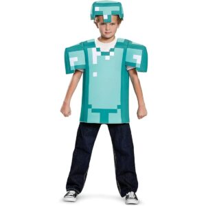 Armor Disfraz clásico de Minecraft azul talla M 78_1