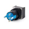 Baomain 16 mm Interruptor Pulsador Latching cuadrado Tapa_4