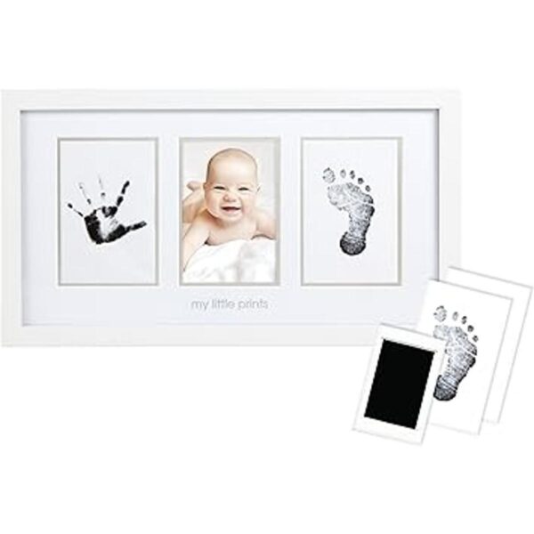 Marco de fotos Pearhead Babyprints color blanco para foto_2