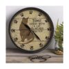 Primitives by Kathy Tiempo con gatos Clock_3