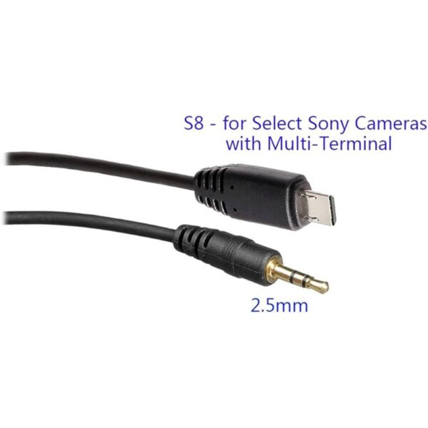 PHOLSY Cable remoto S8 de 0.098 in para Sony a1 a9 a9M2_2