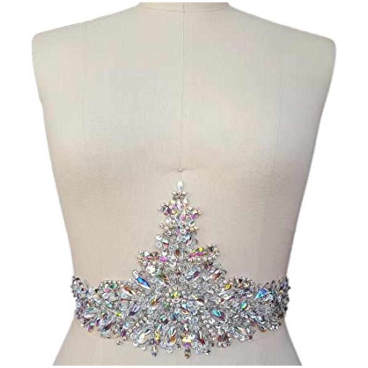 Nuevos exquisitos parches de cristal brillante hechos a
