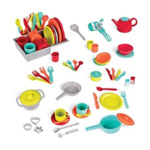 Battat lujos juguetes de accesorios de cocina 71 piezas_1