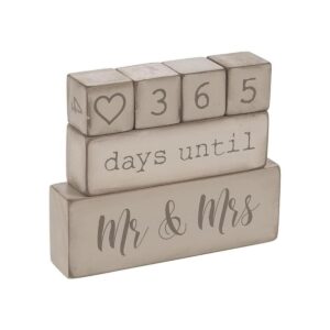 Ganz 6 unidades Bloque de madera Calendario para Día de_1