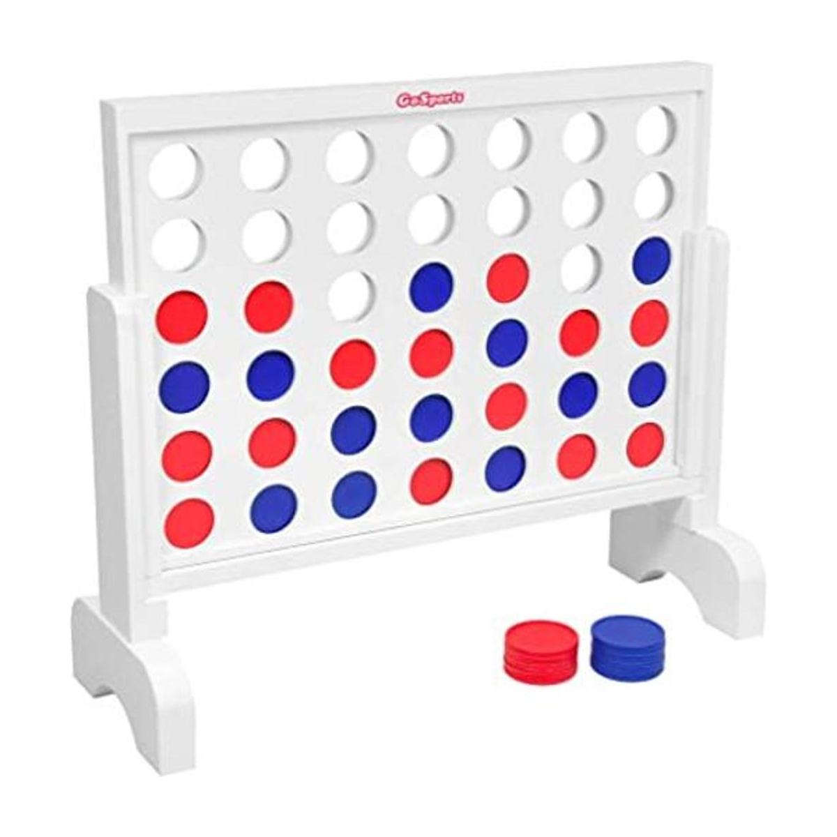 GoSports Juego gigante de 2 pies de ancho 4 en fila con