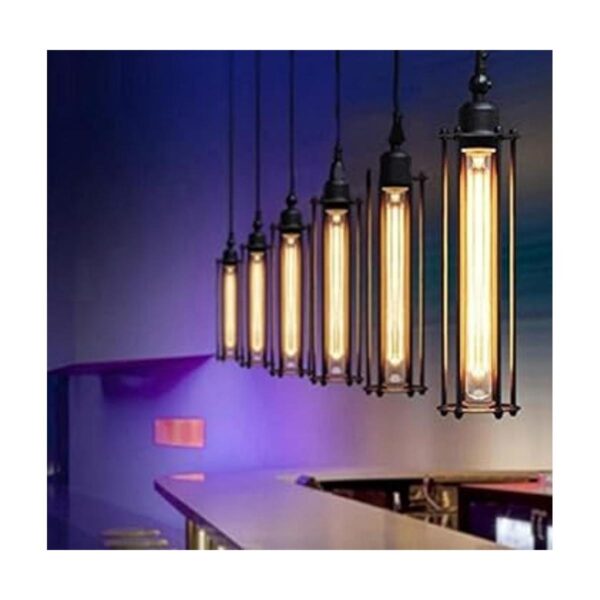 Bombilla LED tubular vintage de filamento regulable T30 de