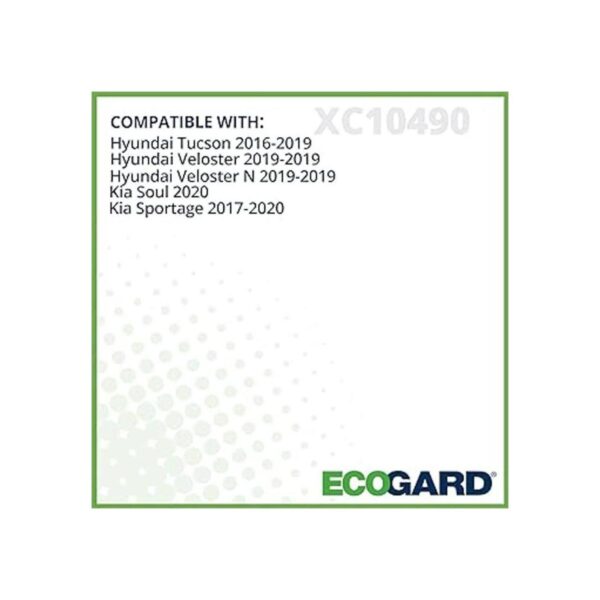 ECOGARD Filtro de aire de cabina XC10490 de alta calidad_3