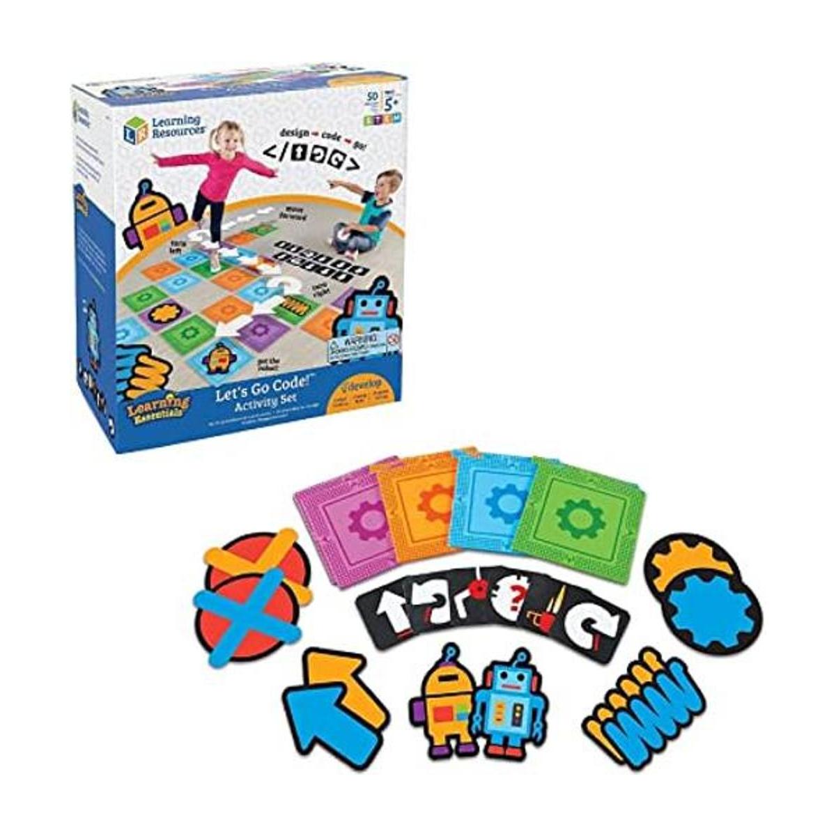 Learning Resources Lets Go Code Conjunto de actividad
