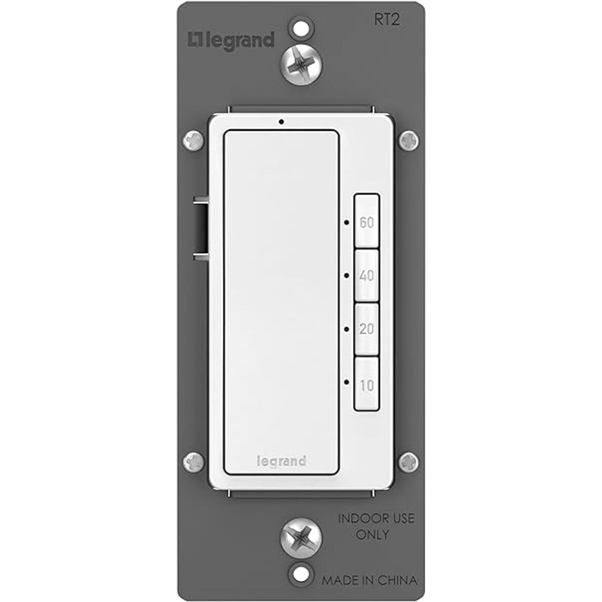 Legrand Interruptor de luz digital radiante temporizador