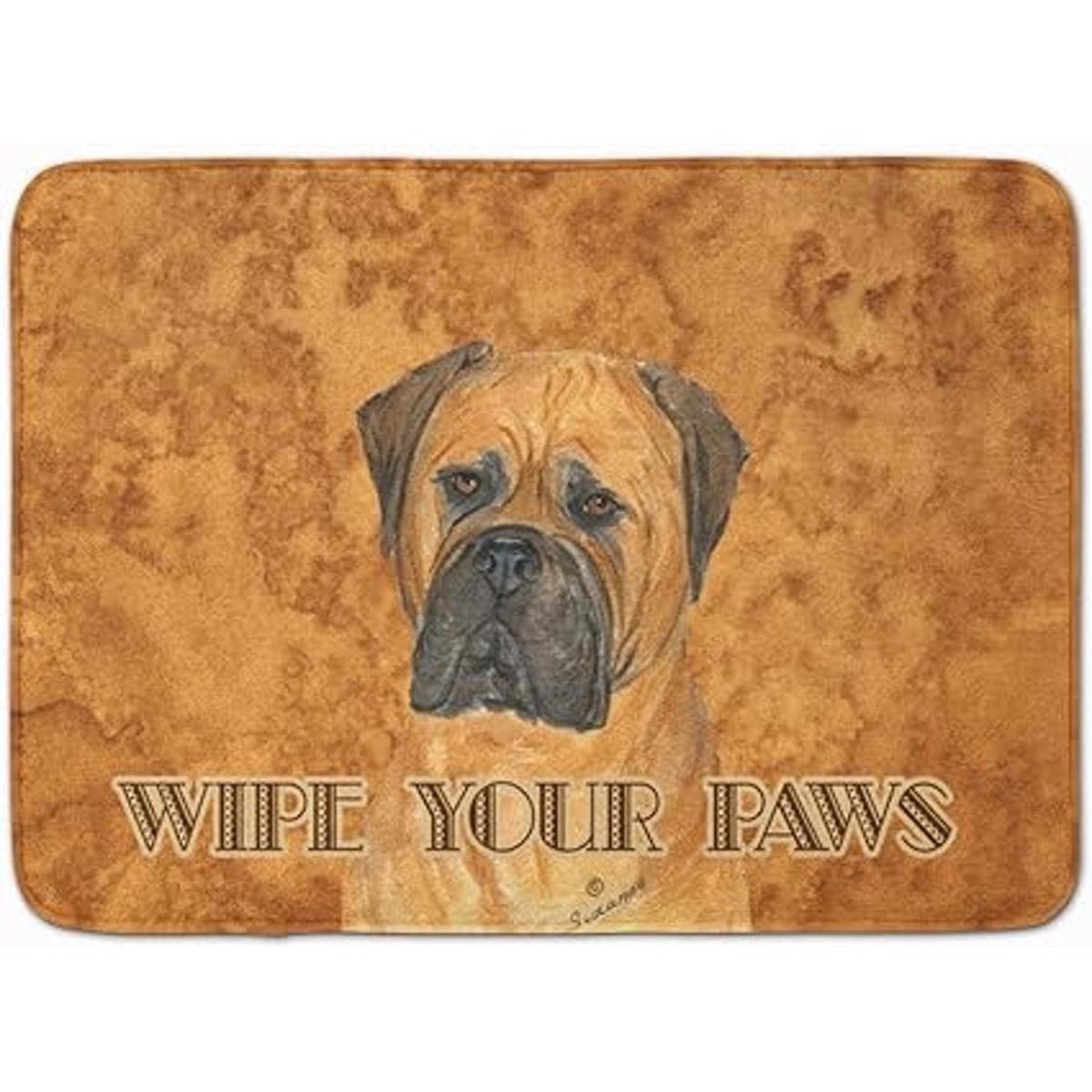 Carolines Treasures Bullmastiff Wipe Your Paws Tapete